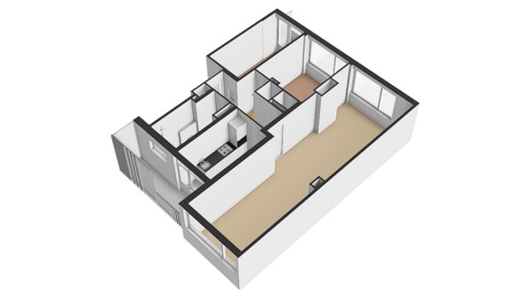 Floorplan - Auriollaan 98, 3527 EX Utrecht