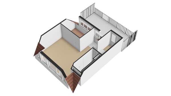 Floorplan - Achter Clarenburg 53, 3511 JH Utrecht