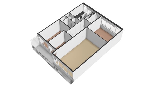 Floorplan - Rubicondreef 202, 3561 JH Utrecht
