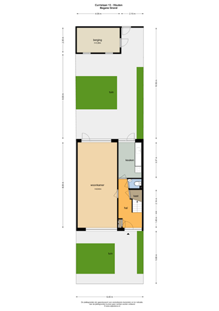 Floorplan - Curielaan 13, 3451 EK Utrecht