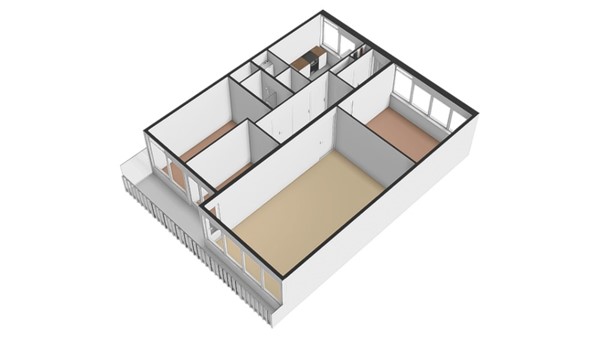 Floorplan - Rubicondreef 186, 3561 JG Utrecht