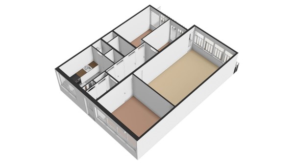 Floorplan - Rubicondreef 120, 3561 JE Utrecht