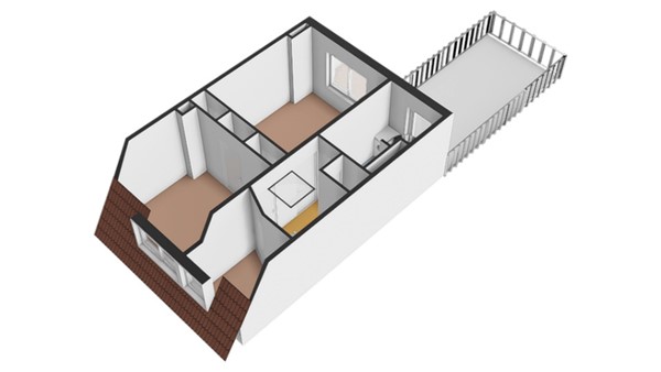 Floorplan - Jacob van der Borchstraat 65BS, 3515 XC Utrecht