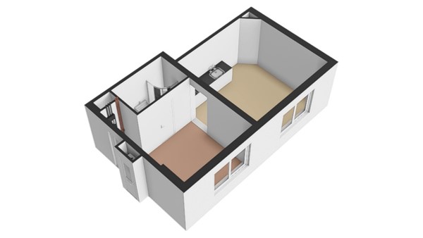 Floorplan - Duikerstraat 16A, 3582 TB Utrecht