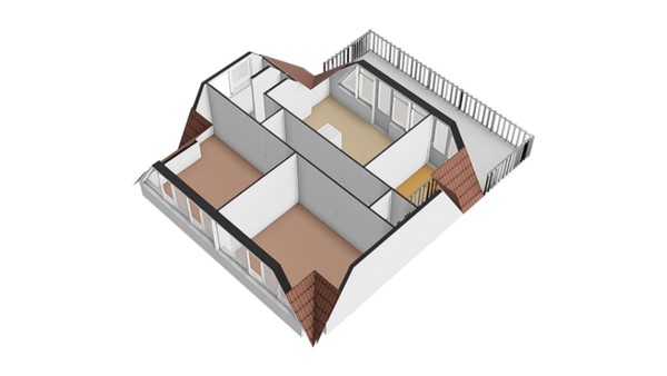 Floorplan - Achter Clarenburg 59, 3511 JH Utrecht