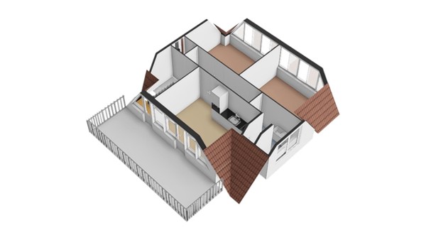 Floorplan - Achter Clarenburg 59, 3511 JH Utrecht