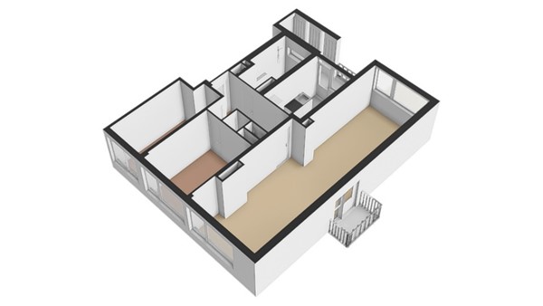 Floorplan - Auriollaan 104, 3527 EX Utrecht