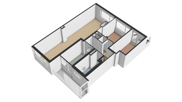 Floorplan - Auriollaan 36, 3527 EV Utrecht