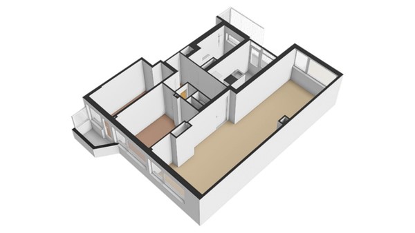 Floorplan - Auriollaan 36, 3527 EV Utrecht