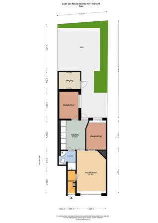 Floorplan - Laan van Nieuw-Guinea 131, 3531 JH Utrecht