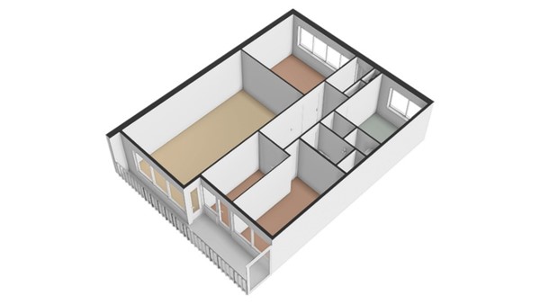 Floorplan - Rubicondreef 112, 3561 JE Utrecht
