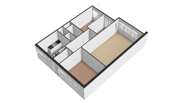 Floorplan - Rubicondreef 112, 3561 JE Utrecht