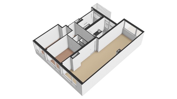 Floorplan - Auriollaan 92, 3527 EX Utrecht