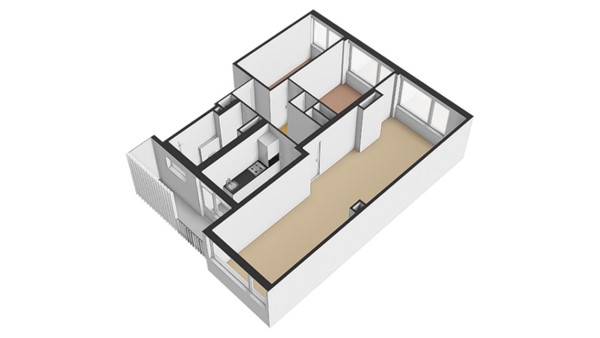 Floorplan - Auriollaan 22, 3527 EV Utrecht