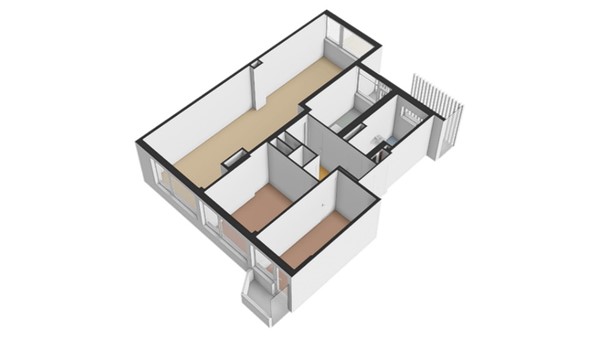 Floorplan - Auriollaan 18, 3527 EV Utrecht