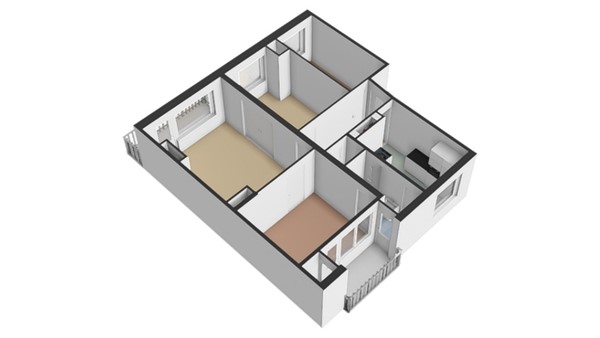 Floorplan - Rubenslaan 73, 3582 JD Utrecht