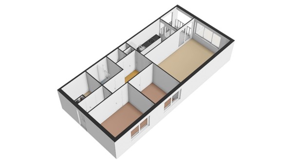 Floorplan - Aristotelesstraat 6, 3822 BT Amersfoort
