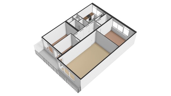 Floorplan - Rubicondreef 174, 3561 JG Utrecht