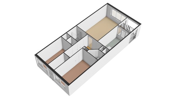 Floorplan - Aristotelesstraat 40, 3822 BT Amersfoort