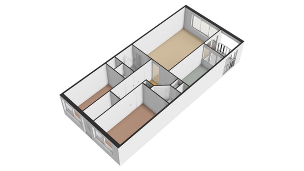 Floorplan - Aristotelesstraat 32, 3822 BT Amersfoort