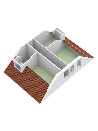 Floorplan - De Vennen 183, 9541 LK Vlagtwedde