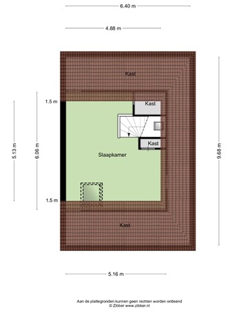 Floorplan - Gerrit Imbosstraat 86A, 9607 PE Foxhol