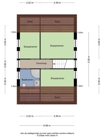 Floorplan - De Vennen 159, 9541 LK Vlagtwedde