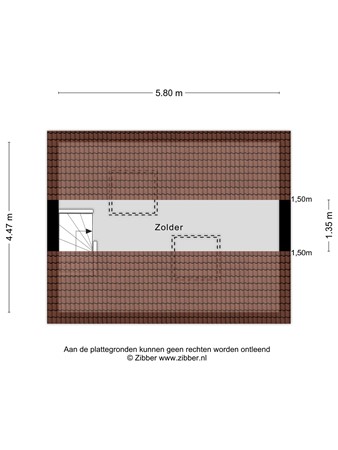 Floorplan - Valkenhorst 68, 9932 LR Delfzijl