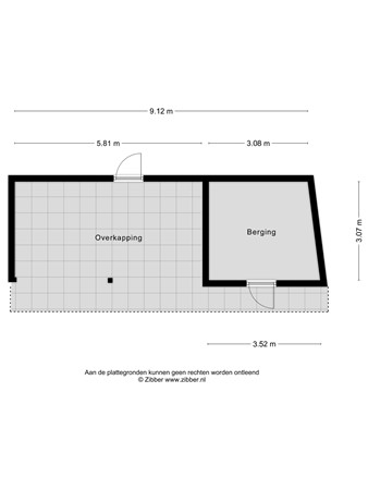 Floorplan - Valkenhorst 68, 9932 LR Delfzijl