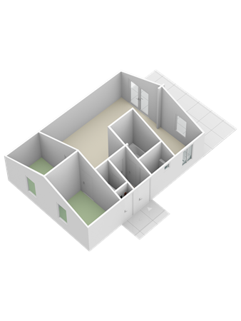 Floorplan - Boslaan 1R67, 7783 DD Gramsbergen