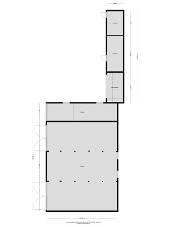 Floorplan - Oosterweg 6, 9628 AS Siddeburen