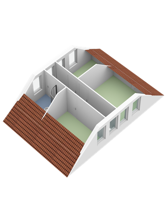 Floorplan - De Vennen 159, 9541 LK Vlagtwedde