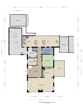 Floorplan - Schepperbuurt 16, 9948 PR Termunterzijl