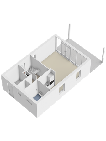 Floorplan - De Vennen 150, 9541 LD Vlagtwedde