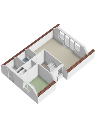 Floorplan - Heuvelweg 93, 9541 XS Vlagtwedde