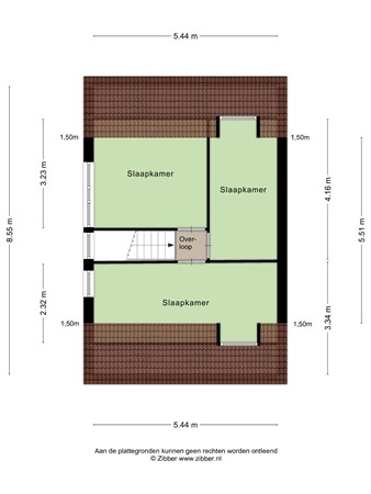 Floorplan - De Vennen 147, 9541 LK Vlagtwedde