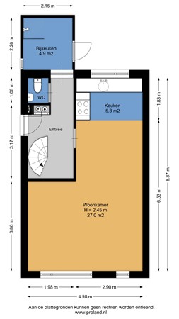 Floorplan - Boekweitkamp 10, 9932 MA Delfzijl
