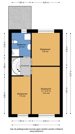 Floorplan - Boekweitkamp 10, 9932 MA Delfzijl