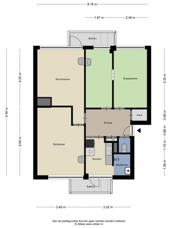 Resedastraat 31, 9713 TN Groningen - 434918_2D_Appartement_Resedastraat_31_Groningen_01.jpg