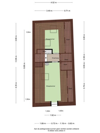 Tweede Hunzestraat 8, 9715 BR Groningen - 447298_2D_Eerste_Verdieping_Tweede_Hunzestraat_8_Groningen_02.jpg