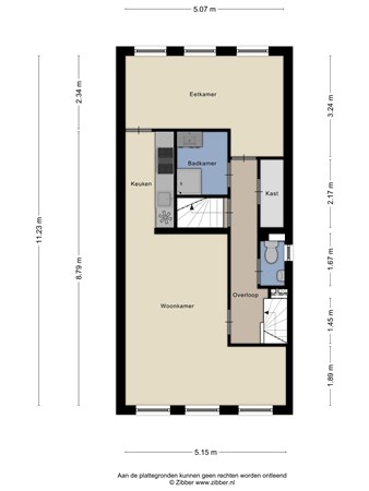 Ganzevoortsingel 16A, 9711 AL Groningen - 447282_2D_Eerste_Verdieping_Ganzevoortsingel_16a_Groningen_01.jpg