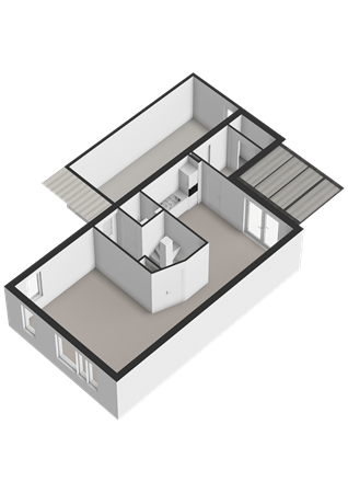 Swanenburg 22, 9363 KL Marum - Begane grond - 3D.png