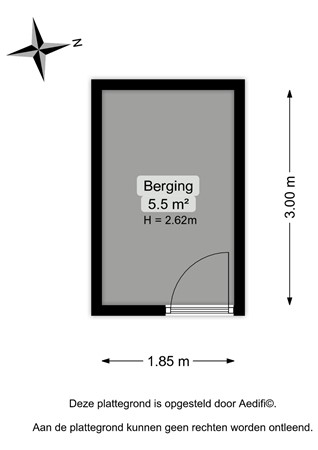 Abel Tasmanplein 22, 9861 JC Grootegast - Berging - 2D.jpg
