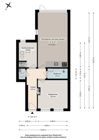Magna Petestraat 9, 9741 CE Groningen - Begane grond - 2D.jpg