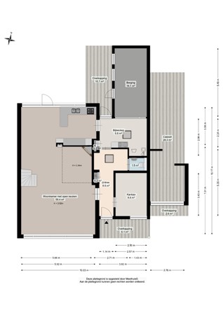 Westhove 1, 9301 TE Roden - Begane grond - 2D.jpg