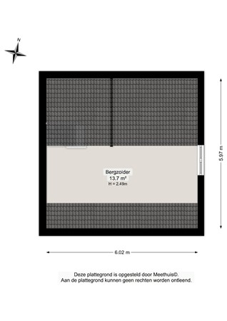 Westhove 1, 9301 TE Roden - Tweede verdieping - 2D.jpg