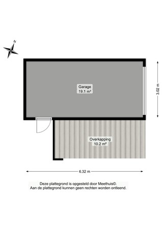 Sterremuurweg 16, 9753 AV Haren Gn - Garage - 2D.jpg