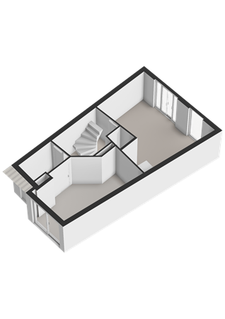 Regentessestraat 65, 9717 MG Groningen - Begane grond - 3D.png