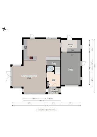 De Koppel Paarden 2, 9363 LP Marum - Begane grond - 2D.jpg