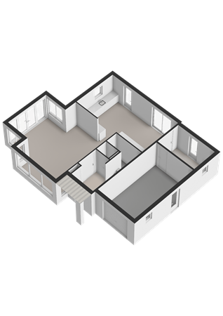 De Koppel Paarden 2, 9363 LP Marum - Begane grond - 3D.png